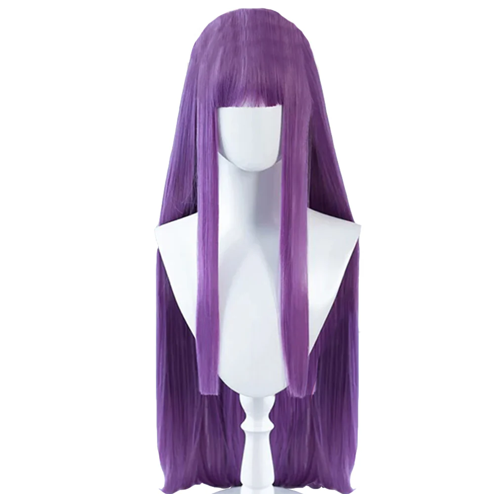 【Ready For Ship】DokiDoki Anime Tokyo Mew Mew Cosplay Fujiwara Zakuro Cosplay Wig Women Purple Long StraightHair - Image 3