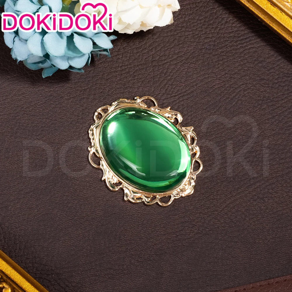 DokiDoki Anime Violet Evergarden Cosplay Violet Wig Blonde Hair / Gemstone Necklace - Image 6