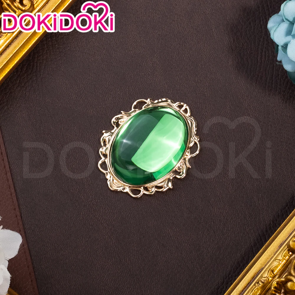DokiDoki Anime Violet Evergarden Cosplay Violet Wig Blonde Hair / Gemstone Necklace - Image 7