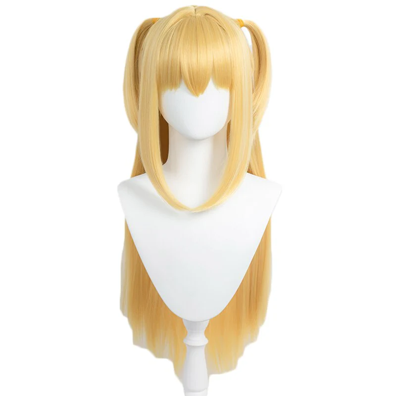 【Ready For Ship】DokiDoki Anime Cosplay Wig / Earring / Necklace Women Golden Long Hair Halloween - Image 7