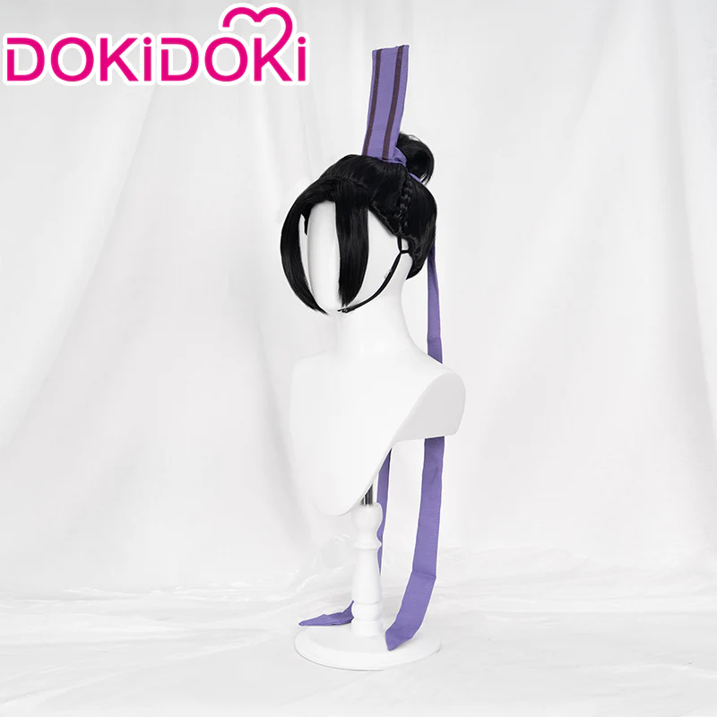 【Ready For Ship】DokiDoki Anime Dao Mo To Shi Cosplay Jiang Cheng Wig Mo Dao Zu Shi Jiangcheng Black Men MDZS - Image 2
