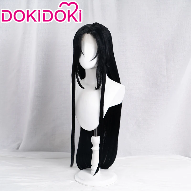 【Ready For Ship】【Front Lace】DokiDoki Anime Dao Mo To Shi Cosplay Shounen Wei Wu Xian Wig Mo Dao Zu Shi Wei Wuxian Long Black MDZS - Image 2