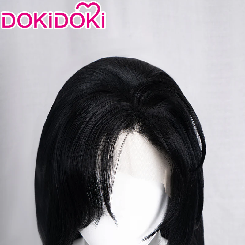 【Ready For Ship】【Front Lace】DokiDoki Anime Dao Mo To Shi Cosplay Shounen Wei Wu Xian Wig Mo Dao Zu Shi Wei Wuxian Long Black MDZS - Image 4