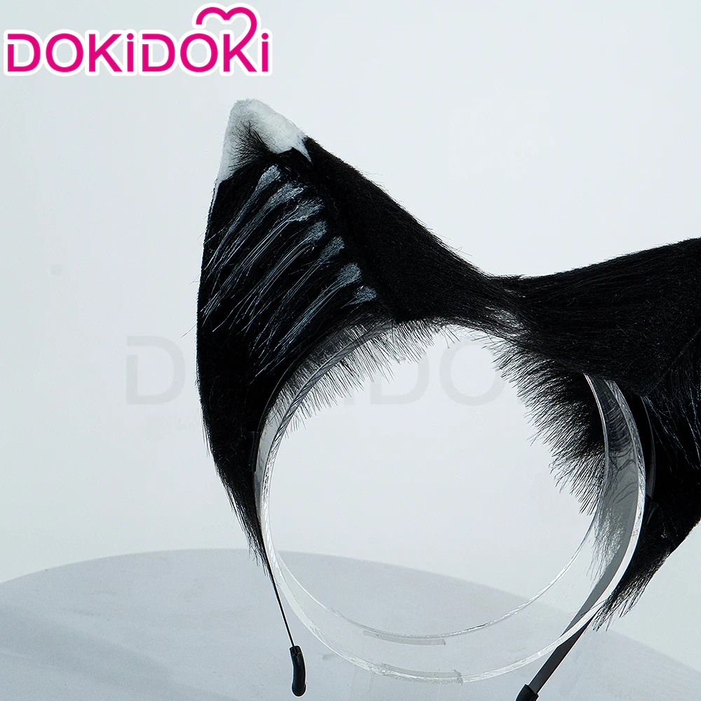 【Ready For Ship】DokiDoki Anime Delicious in Dungeon Cosplay Izutsumi Wig / Ears / Tail Short Straight Black Wig Dungeon Meshi - Image 8