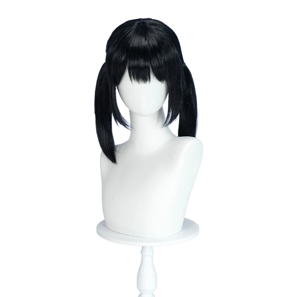 【Ready For Ship】DokiDoki Anime Fate Kaleid Liner Prisma Illya Cosplay Miyu Edelfelt Long Straight Black Hair - Image 2