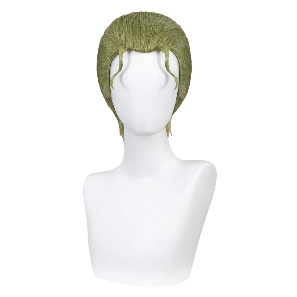 【Ready For Ship】DokiDoki Anime Cosplay Wig Short Stragiht Green Hair - Image 2