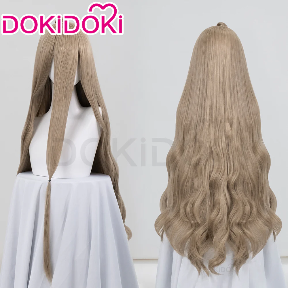 【Ready For Ship】DokiDoki Anime Cosplay Wig Long Light Brown Straight Hair