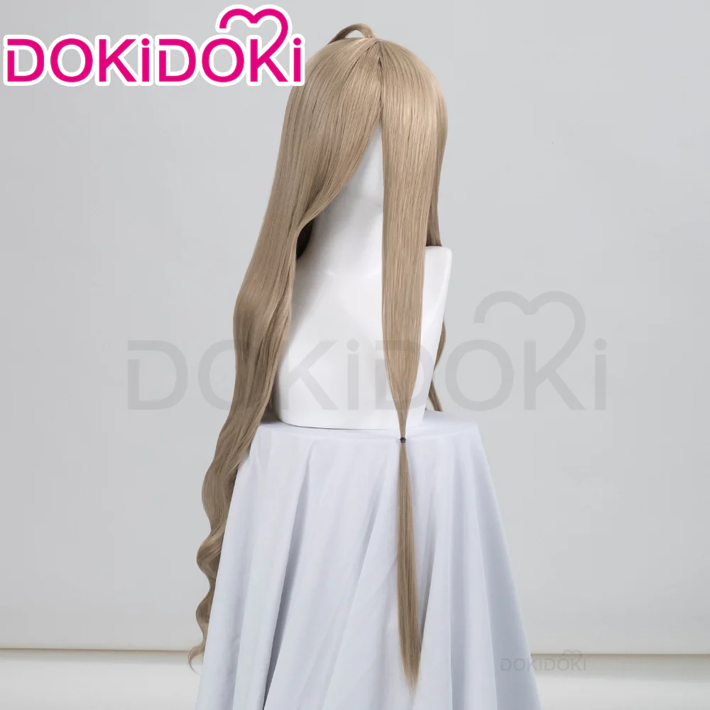 【Ready For Ship】DokiDoki Anime Cosplay Wig Long Light Brown Straight Hair - Image 2