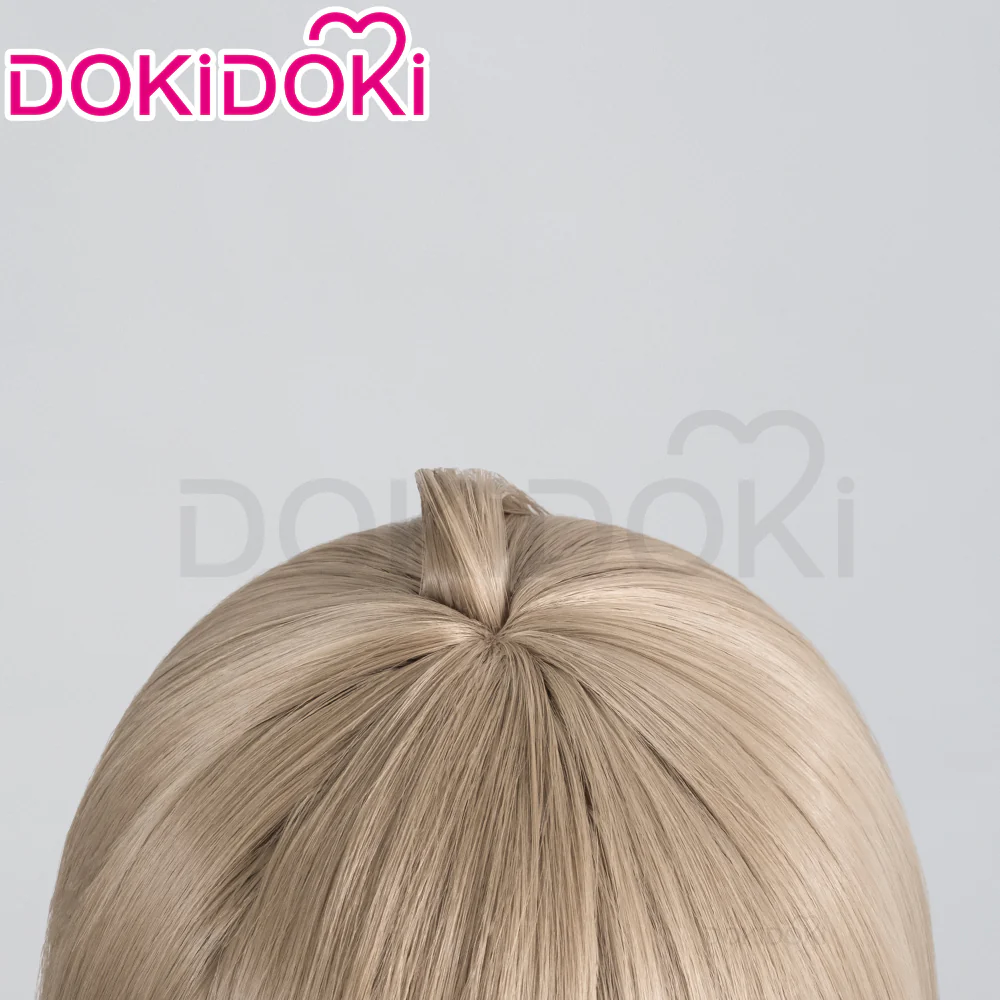 【Ready For Ship】DokiDoki Anime Cosplay Wig Long Light Brown Straight Hair - Image 4