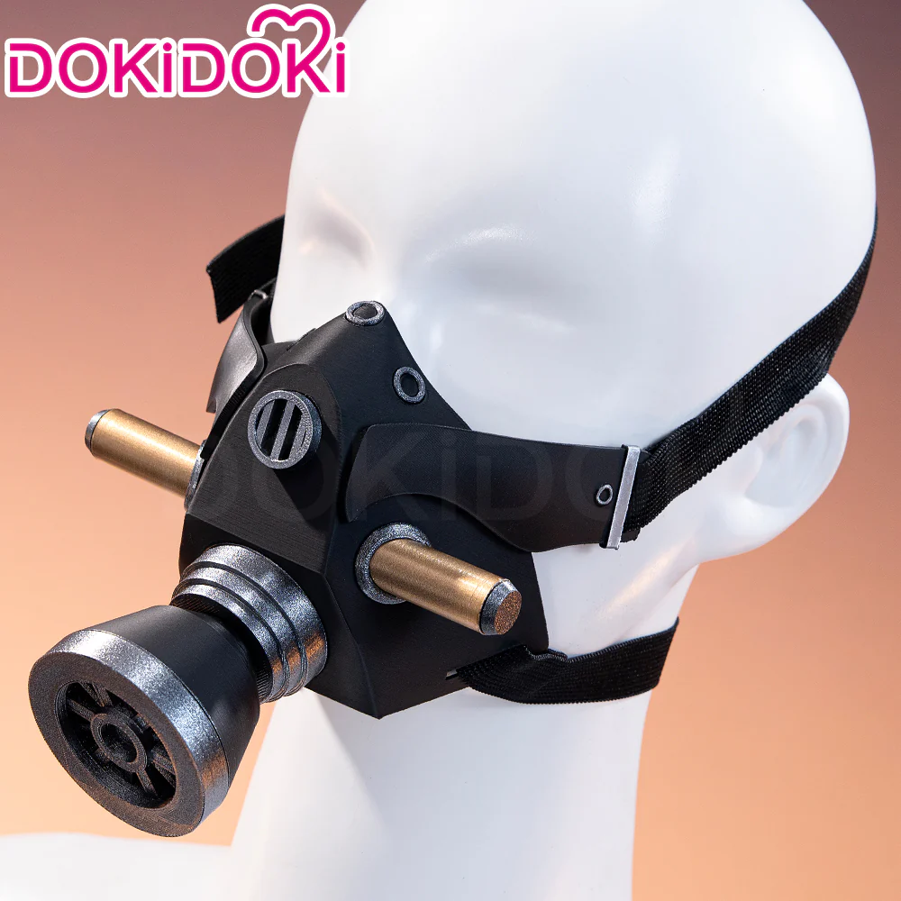 DokiDoki Anime GACHIAKUTA Cosplay Enjin Wig / Mask Short Spiky Blonde Hair - Image 8