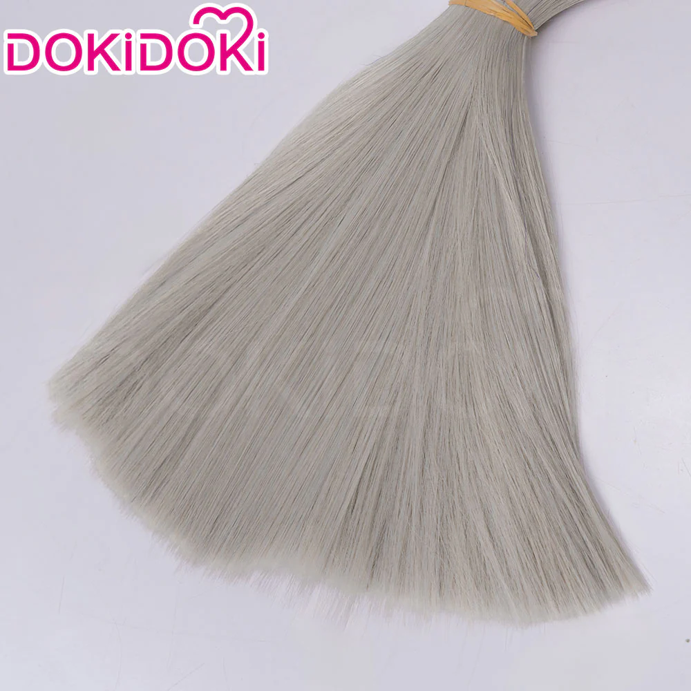 DokiDoki Anime GACHIAKUTA Cosplay Tamsy Caines Wig Long Blond Navy Blue Hair - Image 7