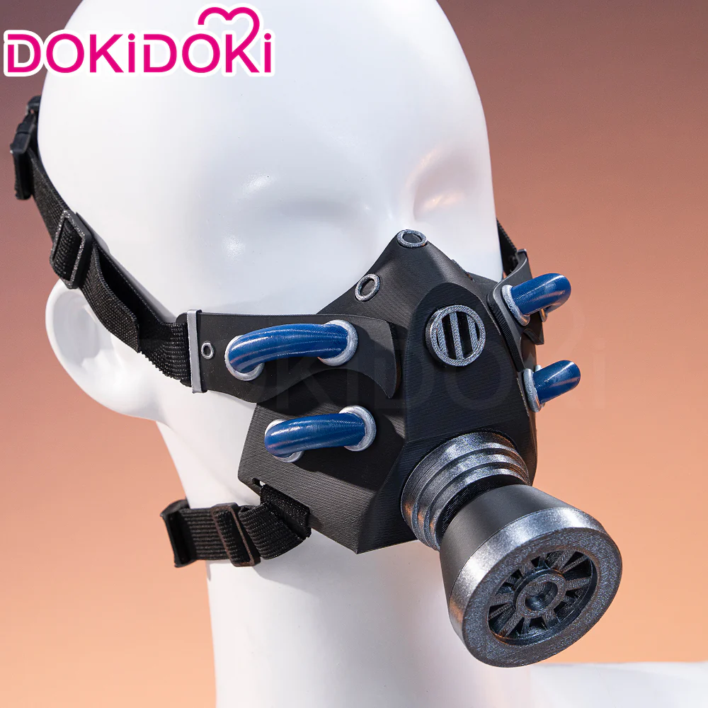 【Partially Ready For Ship】【Front Lace】DokiDoki Anime GACHIAKUTA Cosplay Zanka Nijiku Wig / Mask Short Dark Brown Black Hair Mullet - Image 17