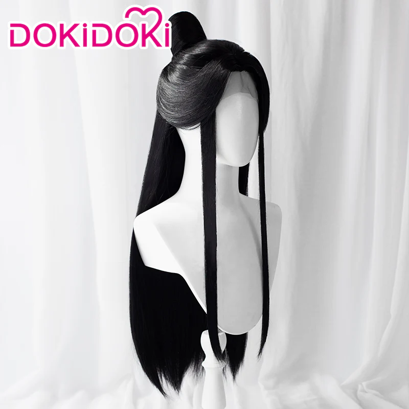 【Ready For Ship】【Front Lace】DokiDoki Anime Heaven Official's Blessing Cosplay Xie Lian  Tian Guan Ci Fu  Wig Xielian TGCF Long Black - Image 3