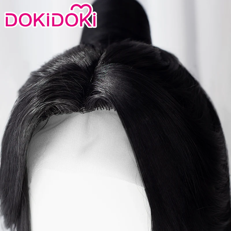 【Ready For Ship】【Front Lace】DokiDoki Anime Heaven Official's Blessing Cosplay Xie Lian  Tian Guan Ci Fu  Wig Xielian TGCF Long Black - Image 5