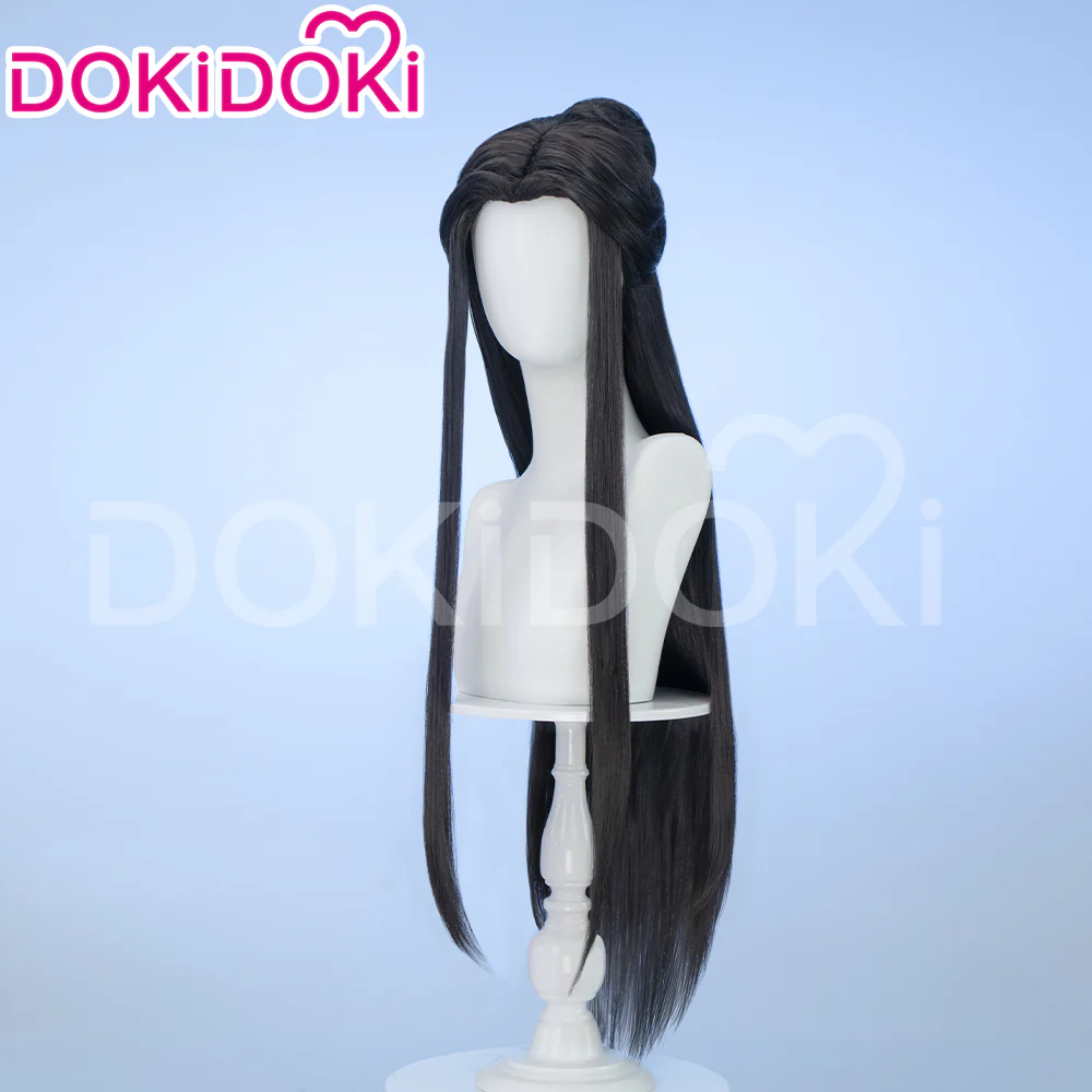 【Ready For Ship】DokiDoki Anime Heaven Official's Blessing Cosplay Wig / Hairband Xie Lian Men Long Black Hair Tian Guan Ci Fu Chinese Traditional Style Wig TGCF Xielian - Image 3