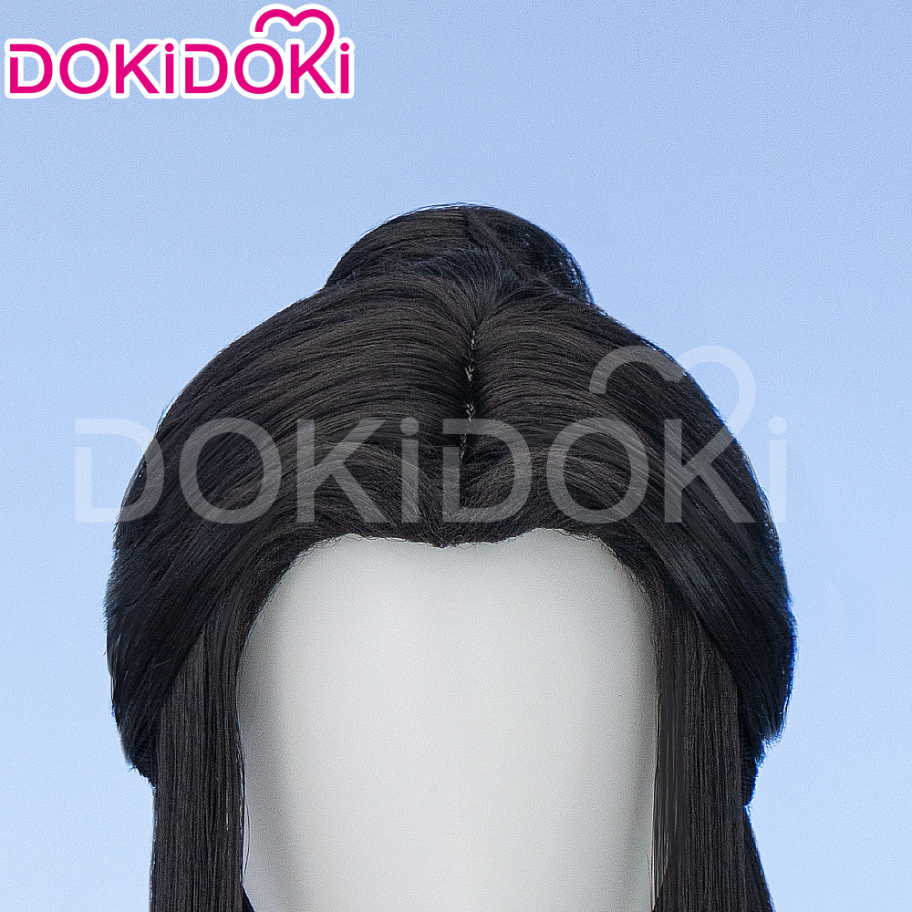 【Ready For Ship】DokiDoki Anime Heaven Official's Blessing Cosplay Wig / Hairband Xie Lian Men Long Black Hair Tian Guan Ci Fu Chinese Traditional Style Wig TGCF Xielian - Image 5