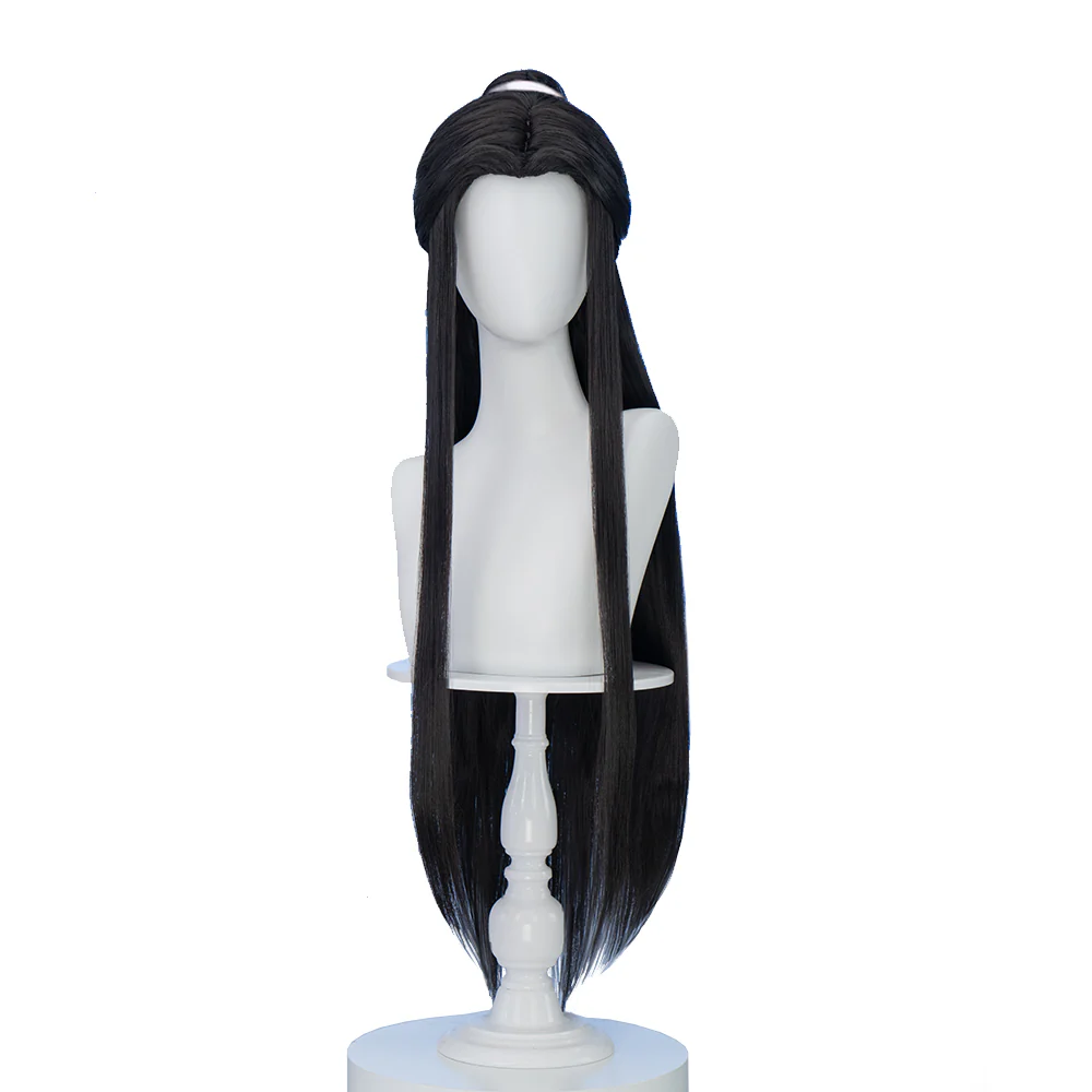 【Ready For Ship】DokiDoki Anime Heaven Official's Blessing Cosplay Wig / Hairband Xie Lian Men Long Black Hair Tian Guan Ci Fu Chinese Traditional Style Wig TGCF Xielian - Image 6