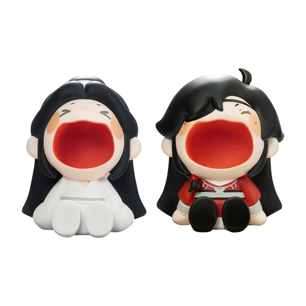 【Ready For Ship】【Last Batch】DokiDoki Anime Heaven Official's Blessing XieLian / HuaCheng Aaaw Big Mouth Desktop Storage Doll Tian Guan Ci Fu TGCF Xie Lian / Hua Cheng - Image 4