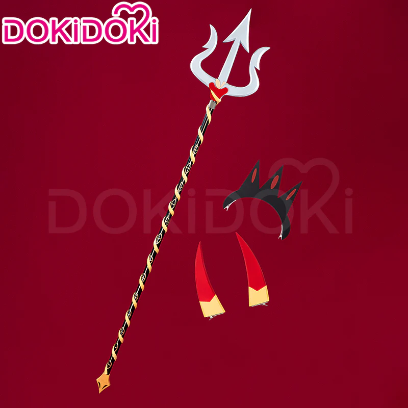 DokiDoki Anime Hell Hotel Cosplay Charliee Demon Form Weapon / Horns / Crown Prop