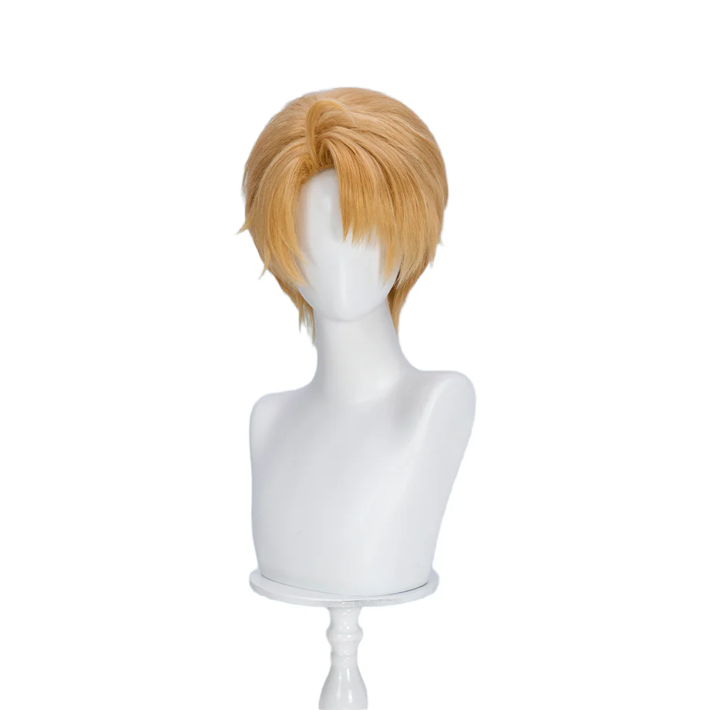 【Ready For Ship】DokiDoki Anime Hetalia: Axis Powers Cosplay Alfred F Jones Wig Short Straight Blond Hair APH - Image 2
