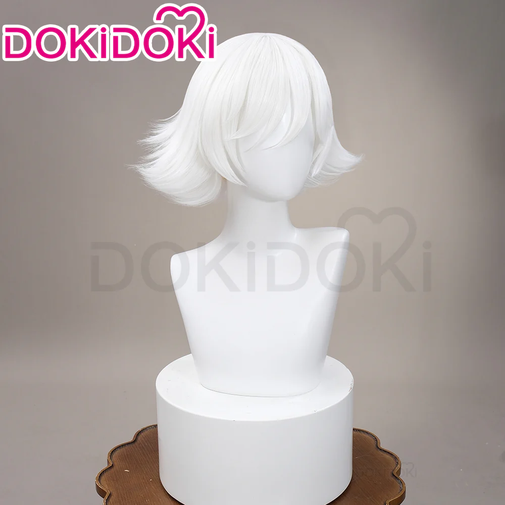 【Ready For Ship】DokiDoki Anime Kamisama Kiss Cosplay Mizuki Wig Short Straight Green /  White Wig Women - Image 3