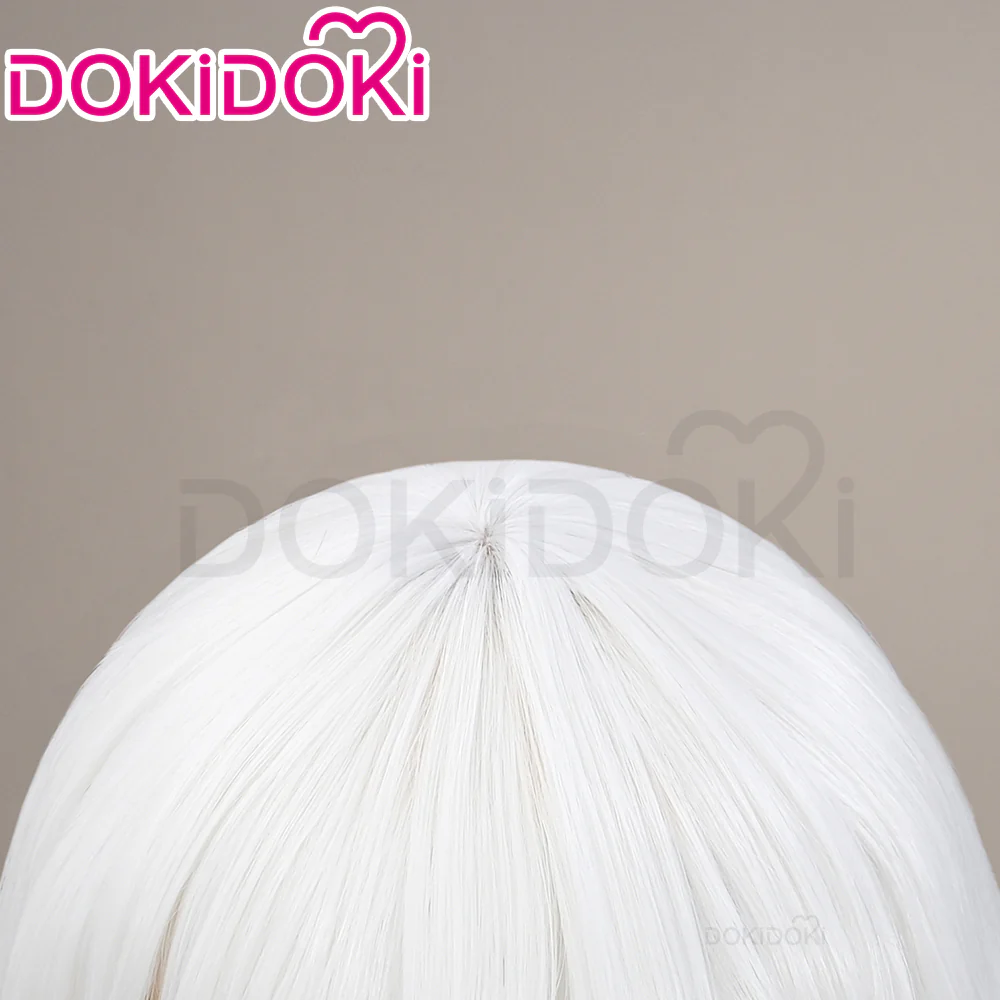 【Ready For Ship】DokiDoki Anime Kamisama Kiss Cosplay Mizuki Wig Short Straight Green /  White Wig Women - Image 5