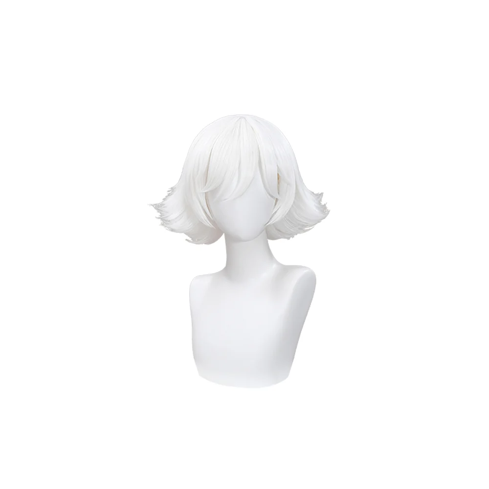 【Ready For Ship】DokiDoki Anime Kamisama Kiss Cosplay Mizuki Wig Short Straight Green /  White Wig Women - Image 6