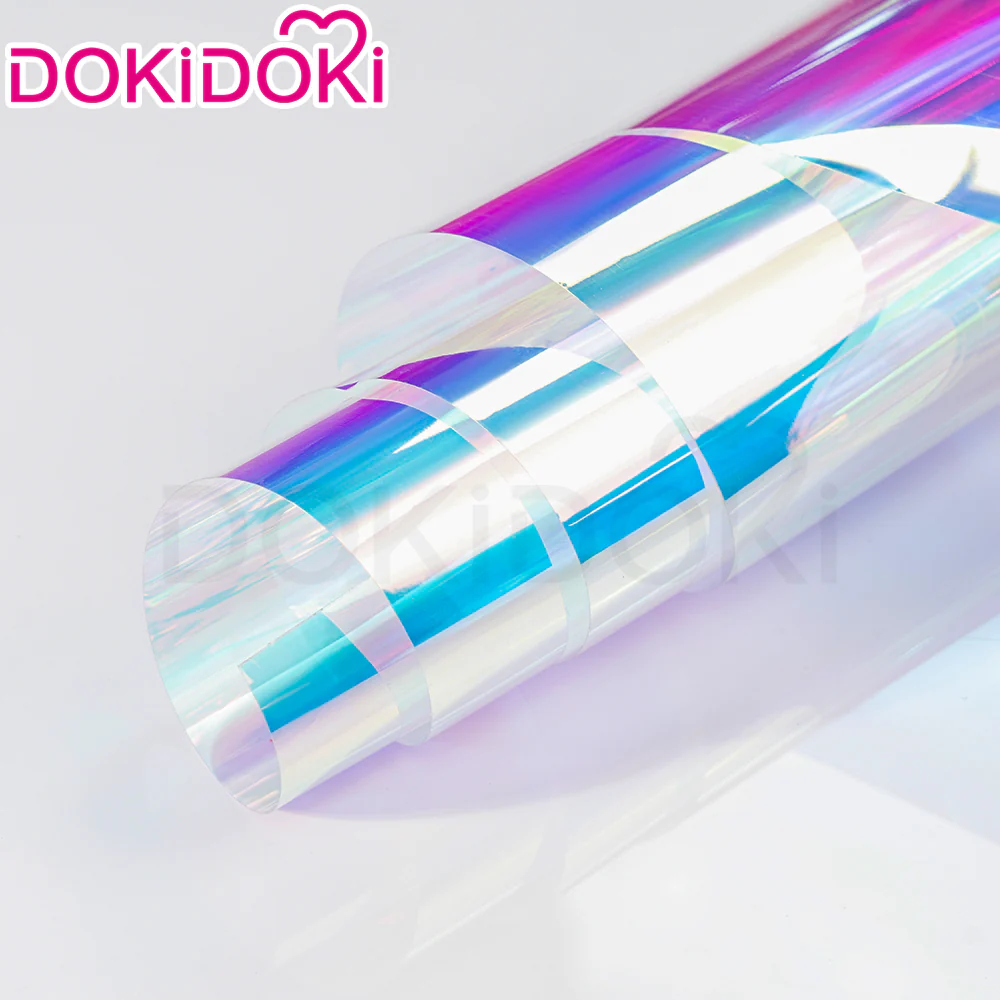 【Ready For Ship】DokiDoki Anime Land of the Lustrous Cosplay Diamond Wig Short Curly Hair/Shinny Laser Paper / Glitter/ Aurora Laser Sequins - Image 11