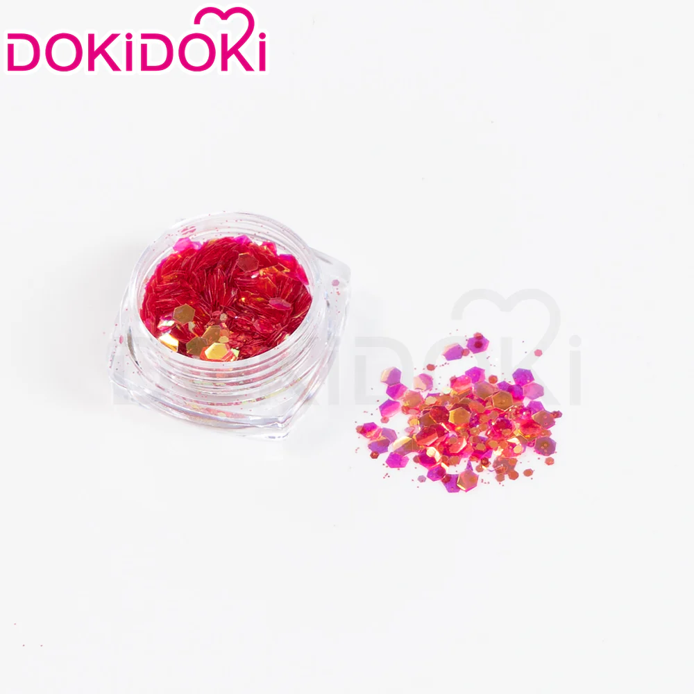 【Ready For Ship】DokiDoki Anime Land of the Lustrous Cosplay Diamond Wig Short Curly Hair/Shinny Laser Paper / Glitter/ Aurora Laser Sequins - Image 13