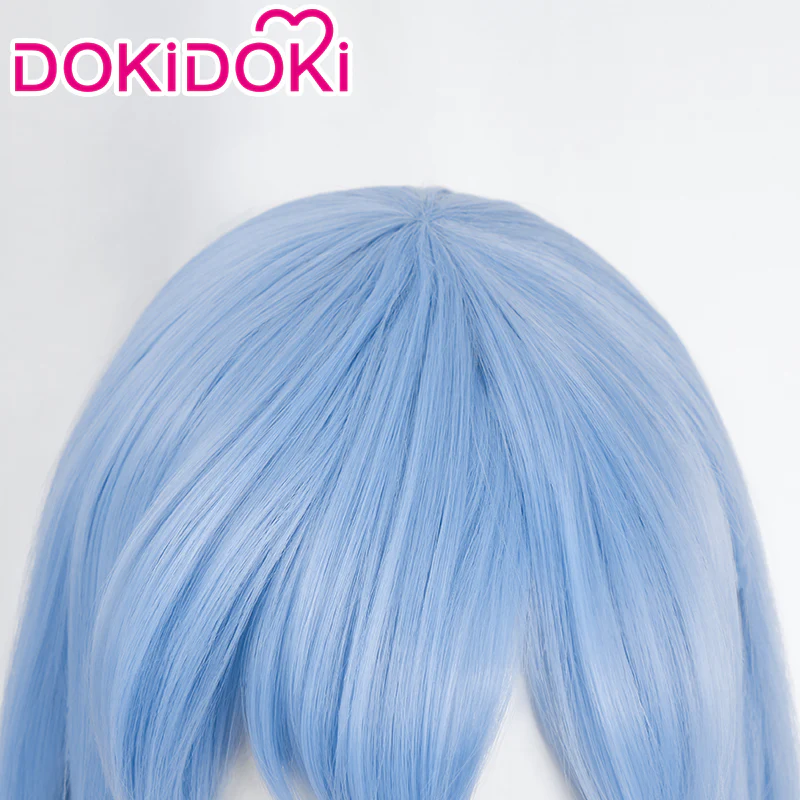 【Ready For Ship】DokiDoki Anime Manga Akame ga KILL! Cosplay Esdeath Wig Esdese Long Straight Blue - Image 4