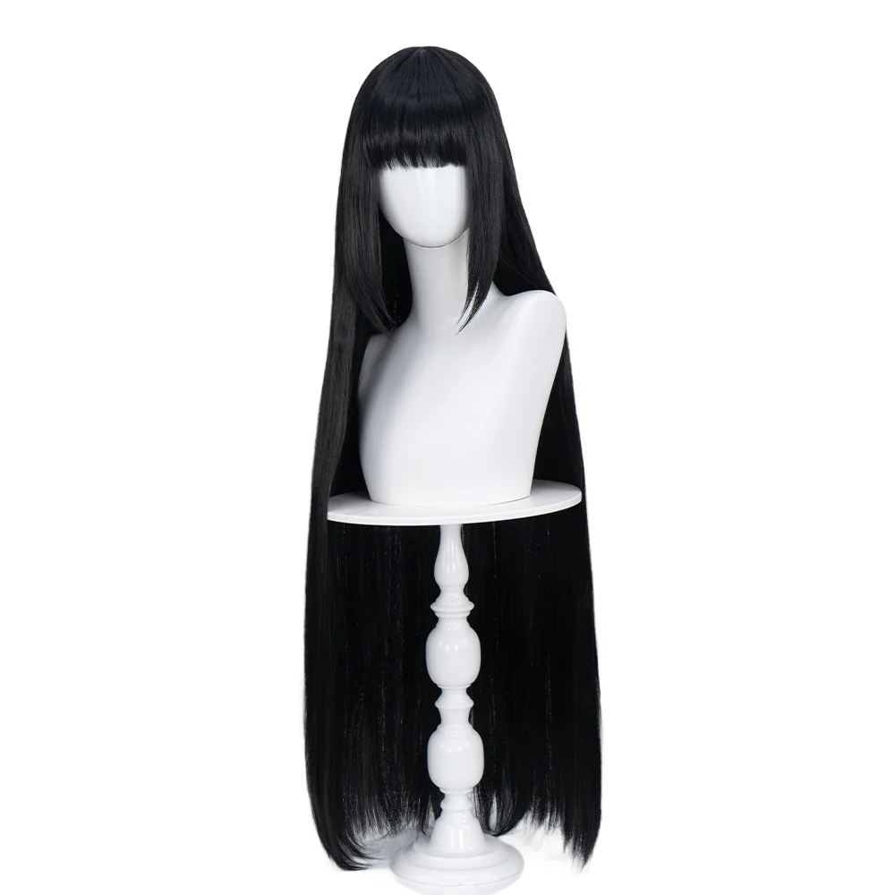 【Ready For Ship】DokiDoki Anime Manga Cosplay Wig Long Straight Black Hair - Image 5