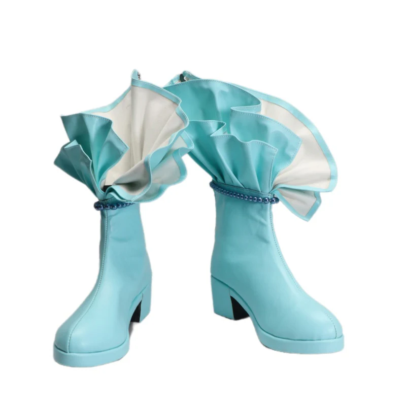 DokiDoki Anime Mermaid Melody Pichi Pichi Pitch Cosplay Hanon Hosho Cosplay Shoes - Image 2