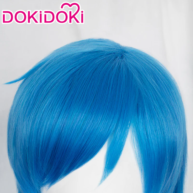 【Ready For Ship】DokiDoki Anime Mermaid Melody Pichi Pichi Pitch Cosplay Hanon Hosho Cosplay Wig Long Curly Blue - Image 4