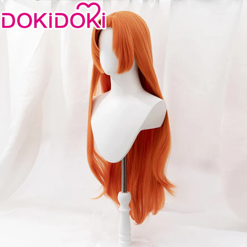 【Ready For Ship】DokiDoki Anime Mermaid Melody Pichi Pichi Pitch Cosplay  Seira Amagi  Cosplay Wig Orange Long Hair - Image 2