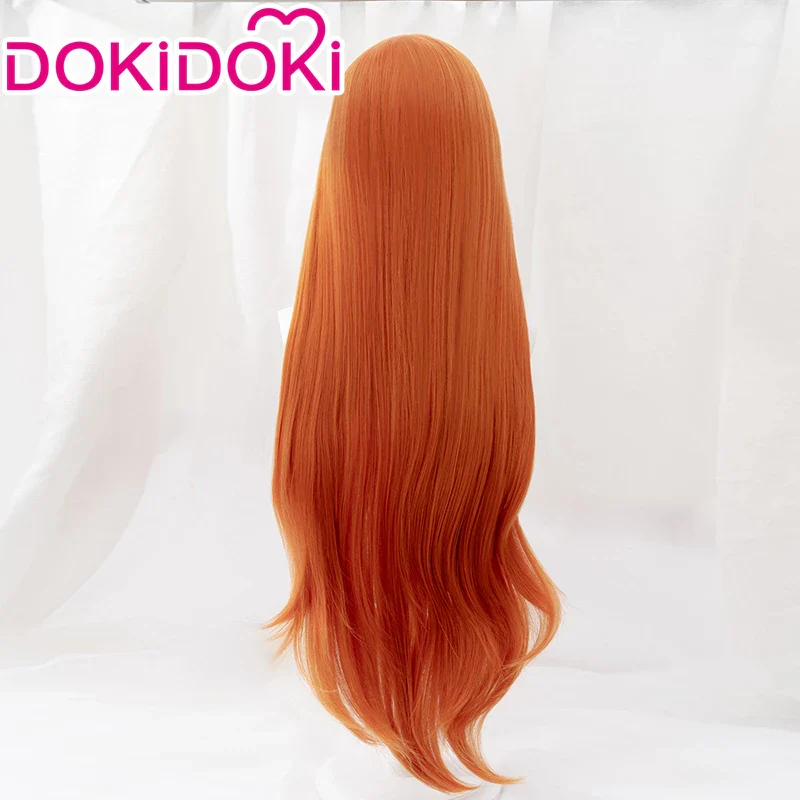 【Ready For Ship】DokiDoki Anime Mermaid Melody Pichi Pichi Pitch Cosplay  Seira Amagi  Cosplay Wig Orange Long Hair - Image 3