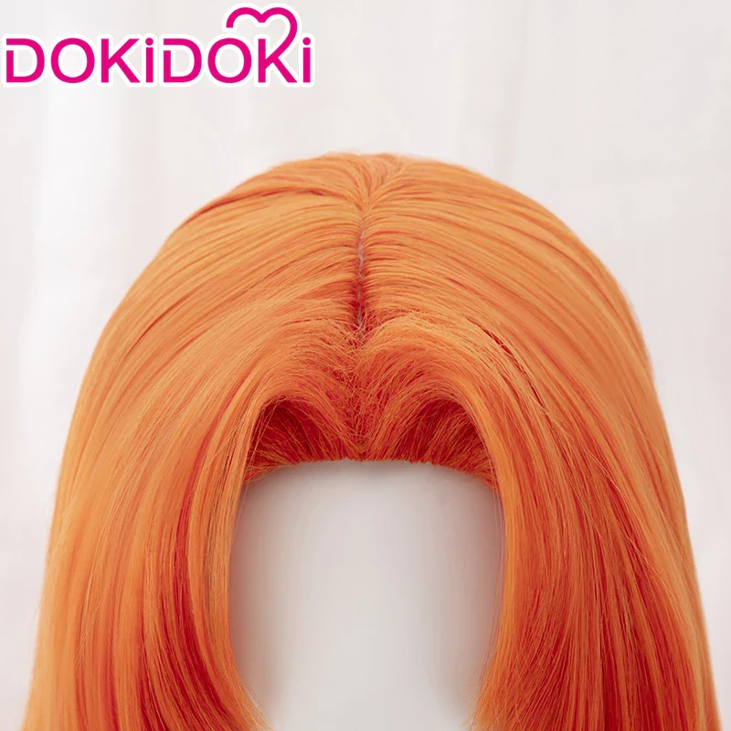 【Ready For Ship】DokiDoki Anime Mermaid Melody Pichi Pichi Pitch Cosplay  Seira Amagi  Cosplay Wig Orange Long Hair - Image 4