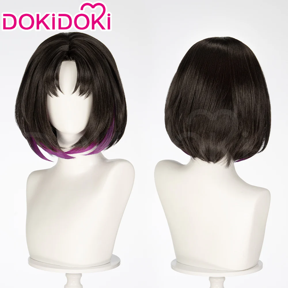 【Ready For Ship】DokiDoki Anime Miss Kobayashi’s Dragon Maid Cosplay Elma Wig Short Black Hair