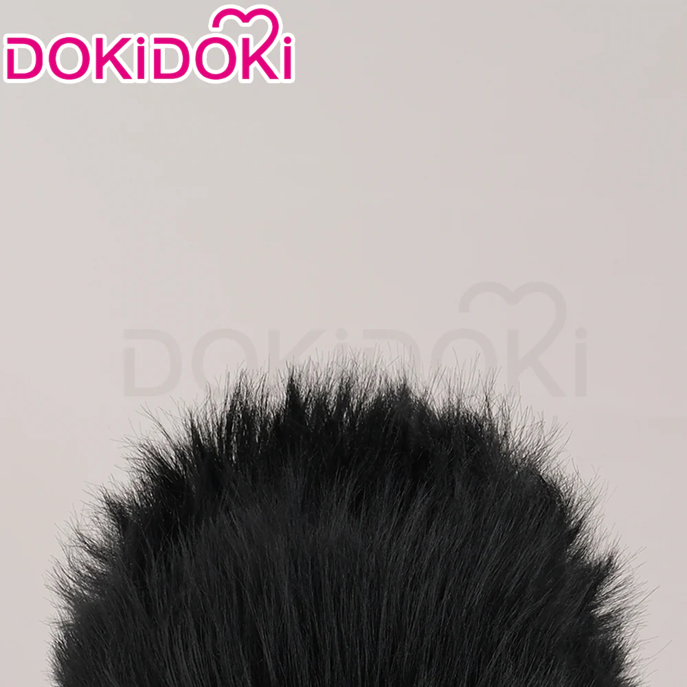 【Ready For Ship】DokiDoki Anime NANA Cosplay Honjo Ren Wig Short Straight Black Hair - Image 4