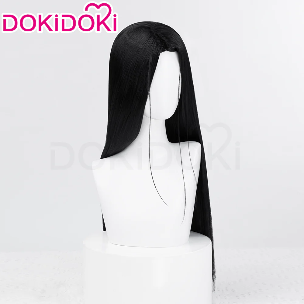 【Ready For Ship】DokiDoki Anime NANA Cosplay Ichinose Takumi Wig Long Straight Black Hair - Image 2