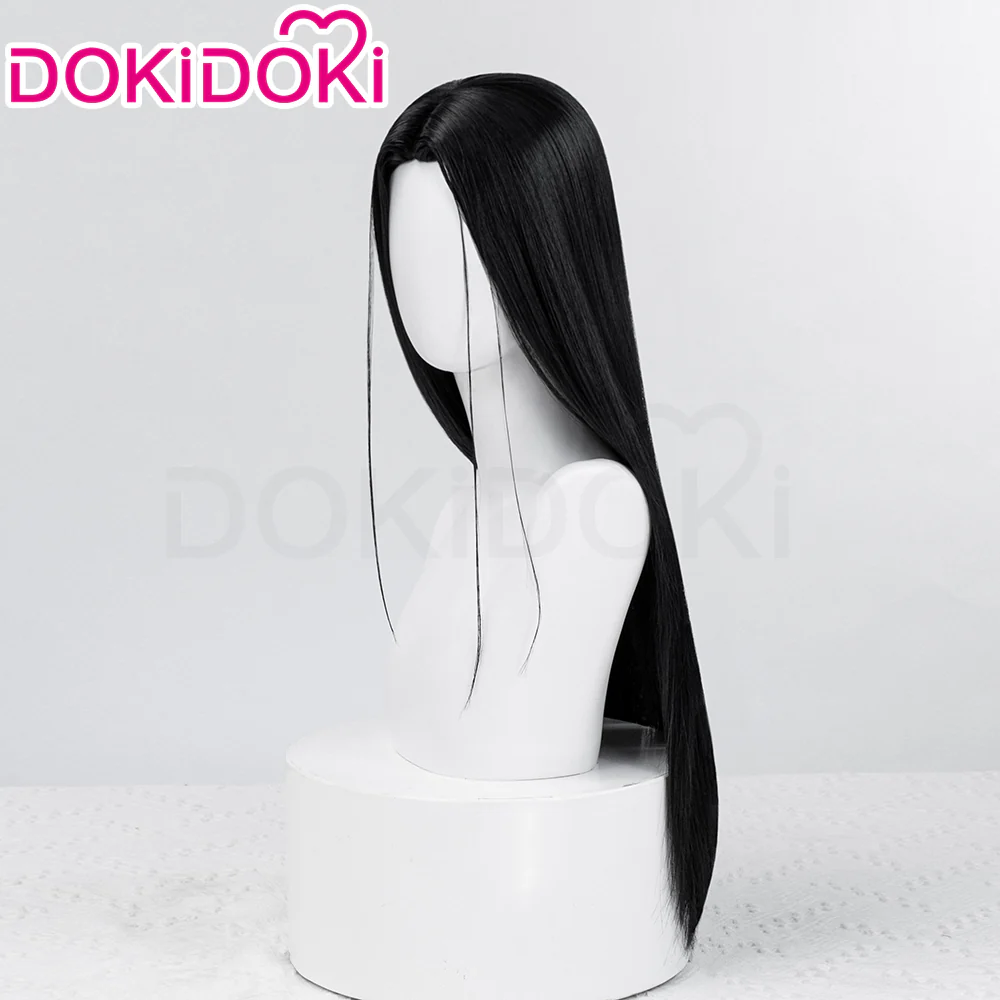 【Ready For Ship】DokiDoki Anime NANA Cosplay Ichinose Takumi Wig Long Straight Black Hair - Image 3