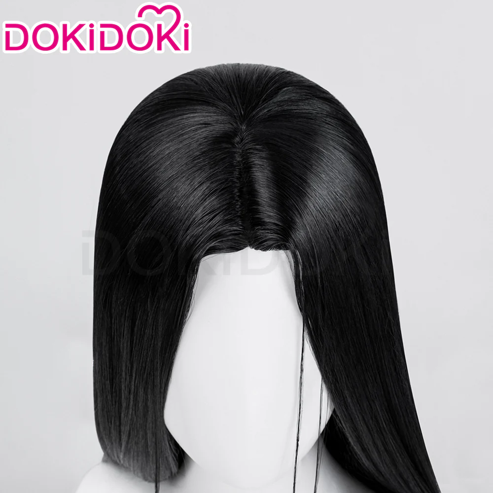 【Ready For Ship】DokiDoki Anime NANA Cosplay Ichinose Takumi Wig Long Straight Black Hair - Image 4