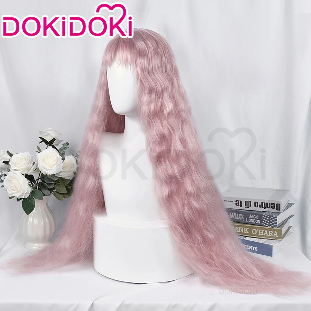 【Ready For Ship】DokiDoki Anime NANA Cosplay Reira Serizawa Wig Long Curly Pink Hair Layla - Image 2