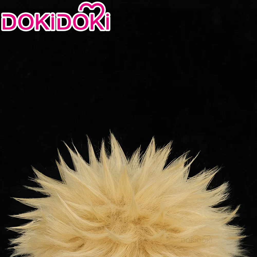 【Ready For Ship】DokiDoki Anime NANA Cosplay Terashima Nobuo Wig Short Straight Yellow Hair - Image 4