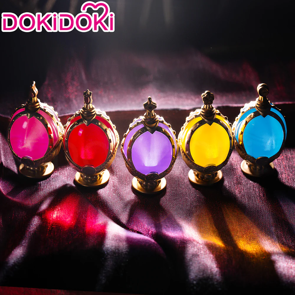 【Glowing】【In Stock】DokiDoki Anime  Cosplay Prop Soul Gem Chroma Blue Yellow Pink Gems - Image 2