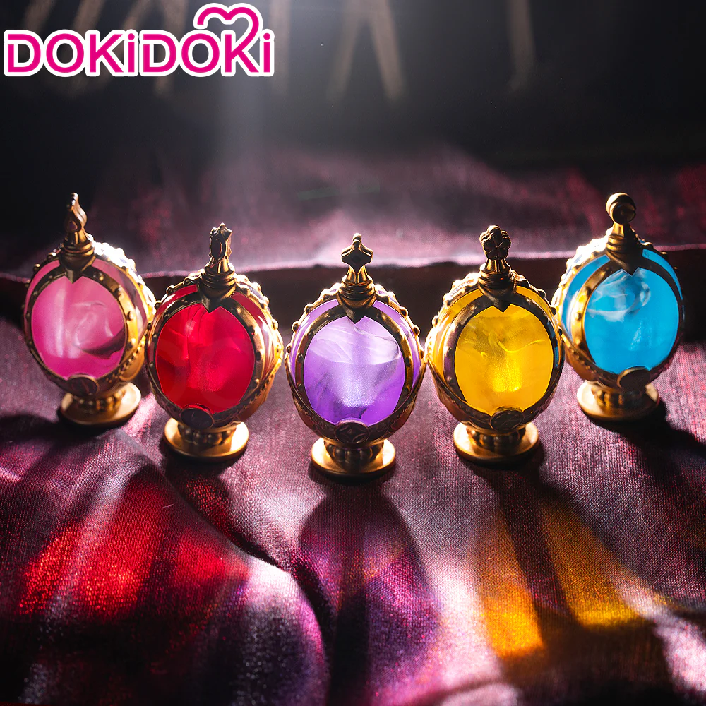 【Glowing】【In Stock】DokiDoki Anime  Cosplay Prop Soul Gem Chroma Blue Yellow Pink Gems - Image 3
