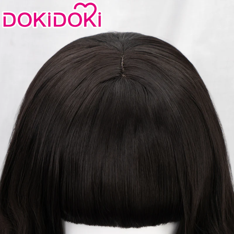 【Ready For Ship】DokiDoki Anime Cosplay Wig Long Curly Black Hair - Image 4