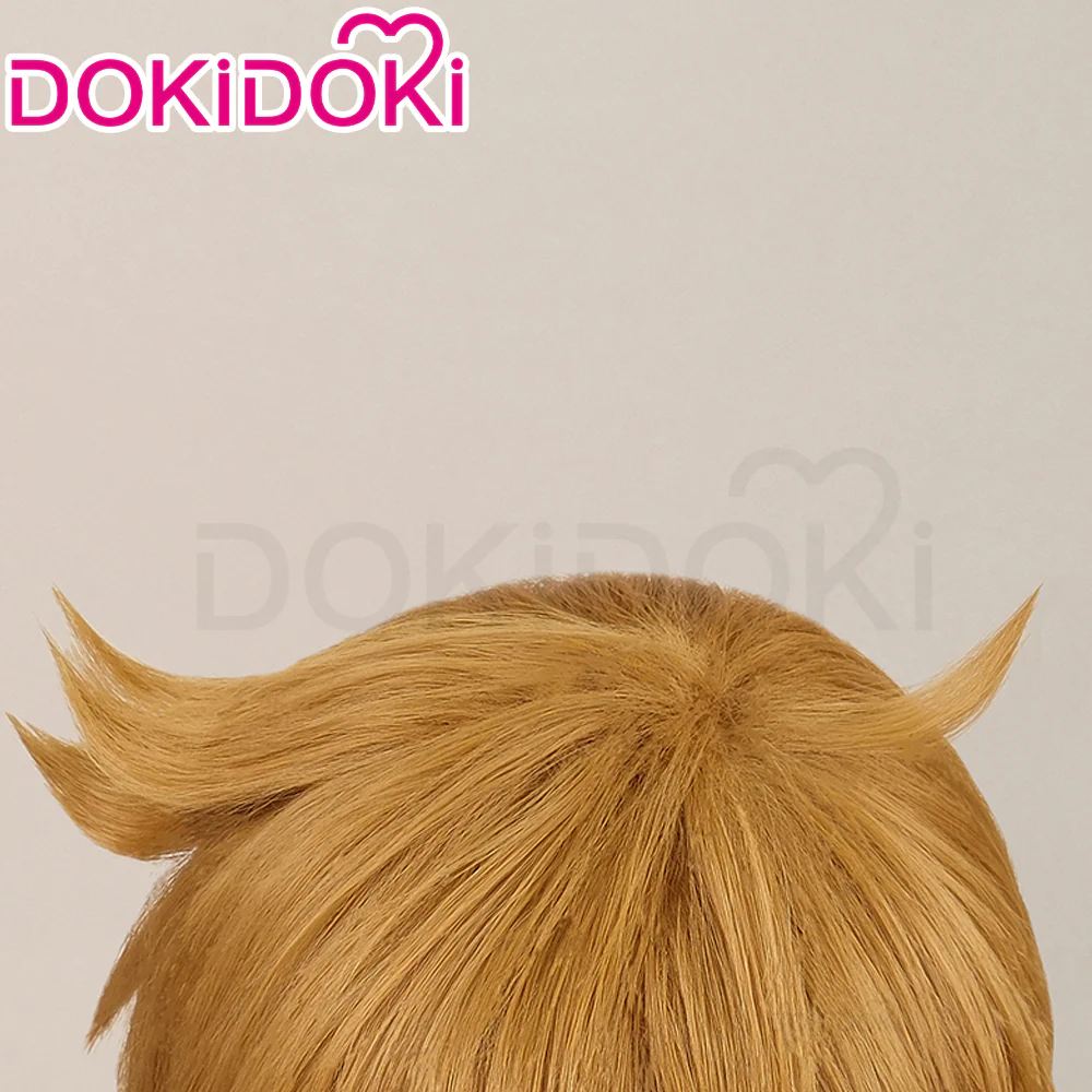【Ready For Ship】DokiDoki Anime Scott Pilgrim Takes Off Cosplay Scott Pilgrim Wig Brown Short - Image 2
