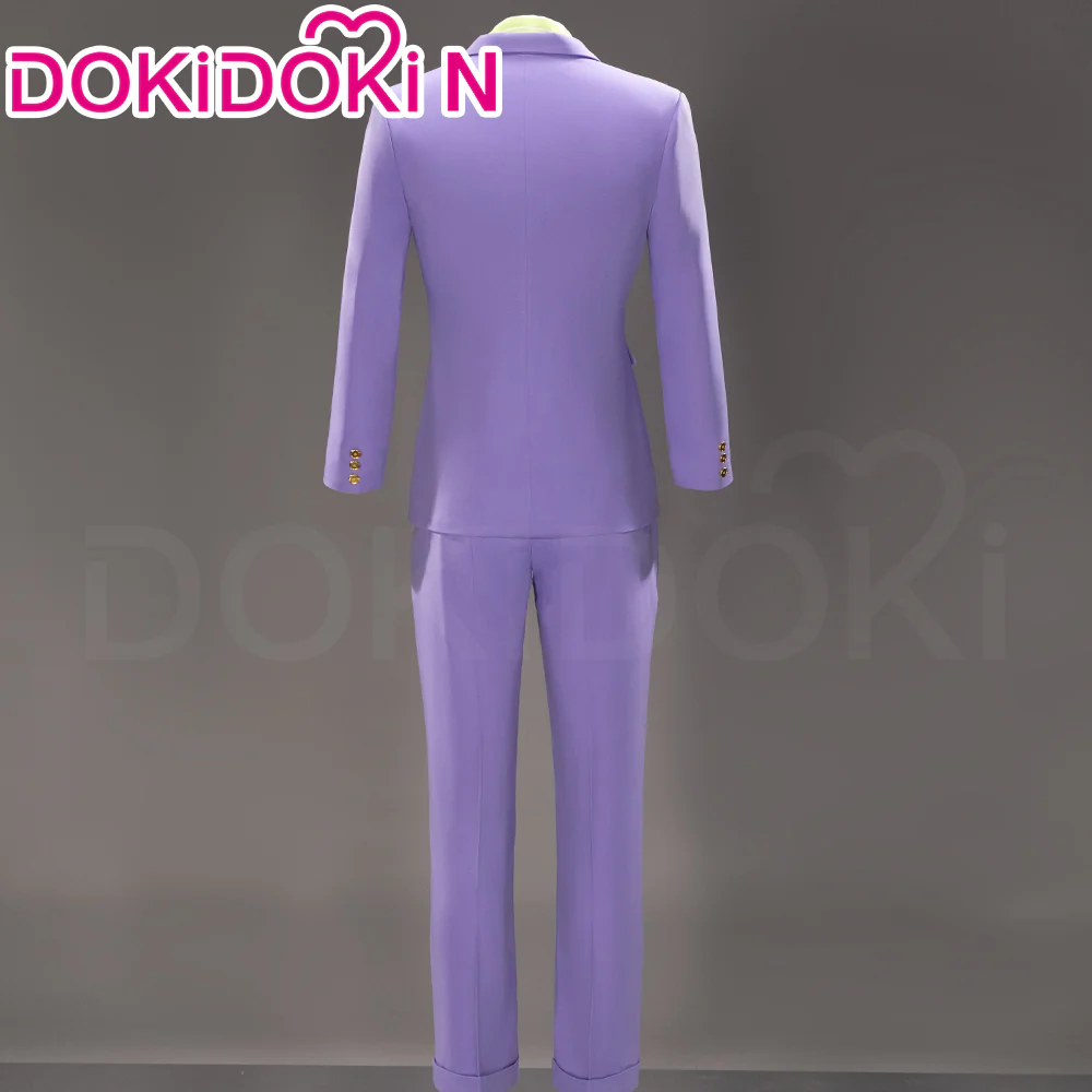 DokiDoki-N Anime Season 4 Cosplay Costume Anime Version Purple Green Suit - Image 2