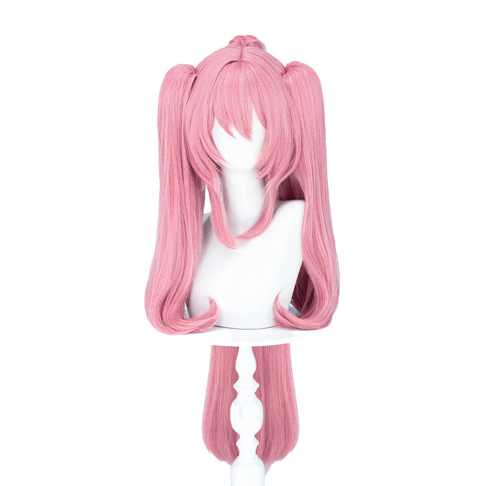 【Ready For Ship】DokiDoki Anime Seraph Of The End Cosplay Krul Tepes Cosplay Wig / Headwear Long Pink Wig Halloween - Image 12
