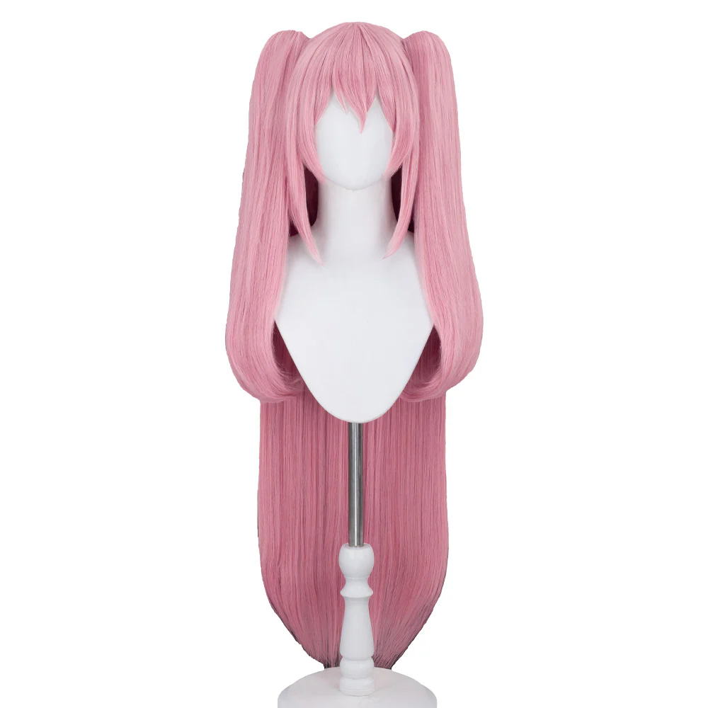 【Ready For Ship】DokiDoki Anime Seraph Of The End Cosplay Krul Tepes Cosplay Wig / Headwear Long Pink Wig Halloween - Image 7